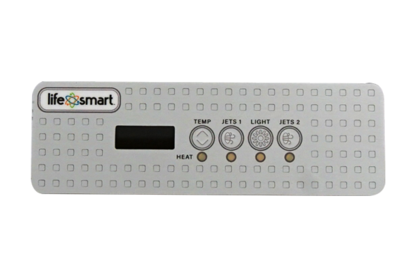 Control Panel Overlay (2-Pump)
