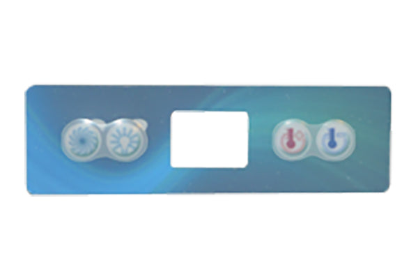 Control Panel Overlay (1-Pump)