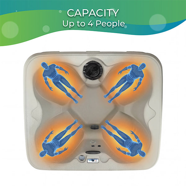 LS100DX Hot Tub  4-Person, 20-Jet