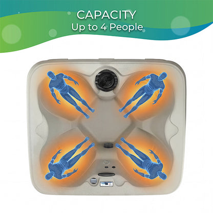LS100DX Hot Tub  4-Person, 20-Jet