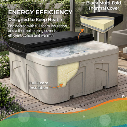 LS100 Hot Tub 4-Person, 13-Jet