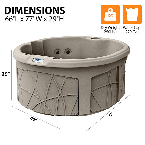 LS200 Hot Tub 4-Person, 13-Jet