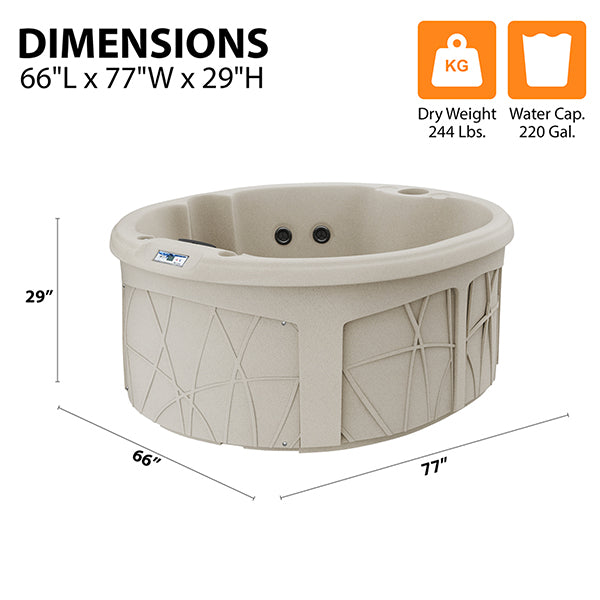 LS200DX Hot Tub  4-Person, 20-Jet
