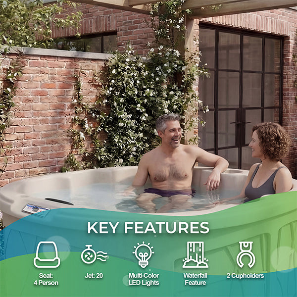 LS200DX Hot Tub  4-Person, 20-Jet