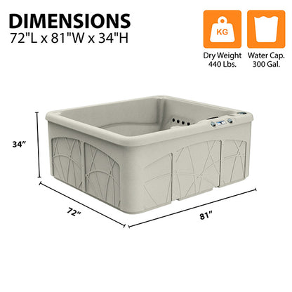 LS350DX Hot Tub  5-Person, 28-Jet