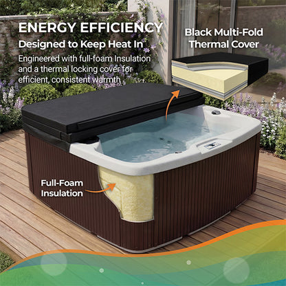 LS500 Plus Hot Tub 5-Person, 23-Jet