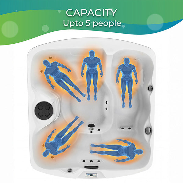 LS500 Plus Hot Tub 5-Person, 23-Jet
