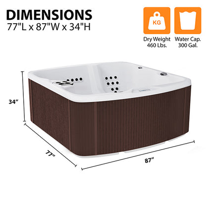 LS550 Plus Hot Tub 5-Person, 65-Jet