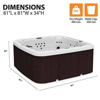 LS600DX Hot Tub 7-Person, 65-Jet