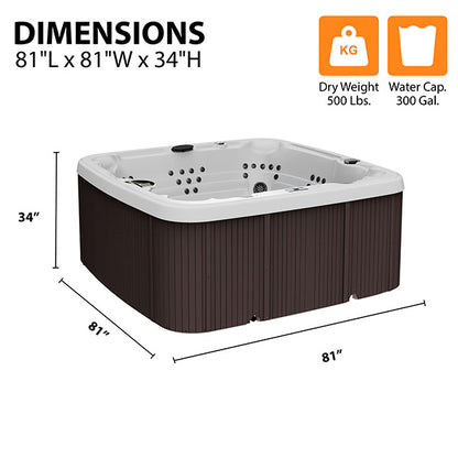 LS700DX Hot Tub 7-Person, 90-Jet