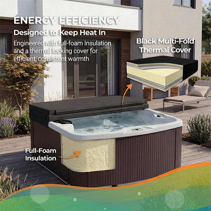 Leganza Hot Tub 6-Person, 91-Jet