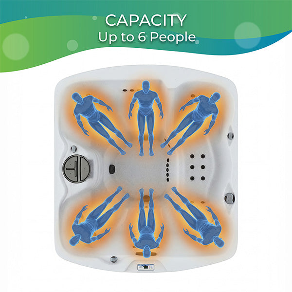 Leganza Hot Tub 6-Person, 91-Jet
