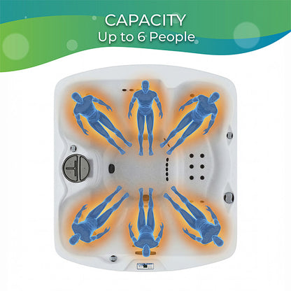Leganza Hot Tub 6-Person, 91-Jet