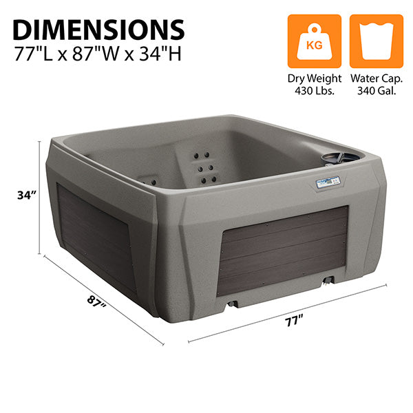 Tierra Hot Tub 5-Person, 60-Jet