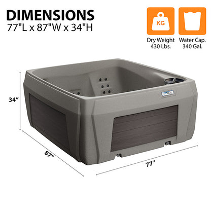 Tierra Hot Tub 5-Person, 60-Jet