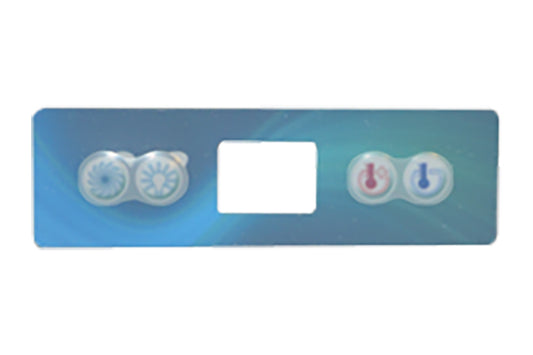 Control Panel Overlay (1-Pump)